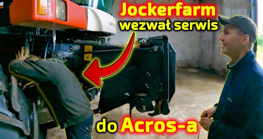 Jockerfarm wezwał serwis do kombajnu Rostselmash Acros 595+ od Korbanek