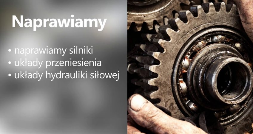 Naprawa koparek Naprawa silników Serwis maszyn Lądek Mechanika Mariusz Frankiewicz