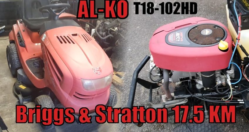 Serwis i naprawa traktorka kosiarki AL-KO🚜 Briggs&Stratton 17.5 HP | Przygotowania do sezonu 🍀