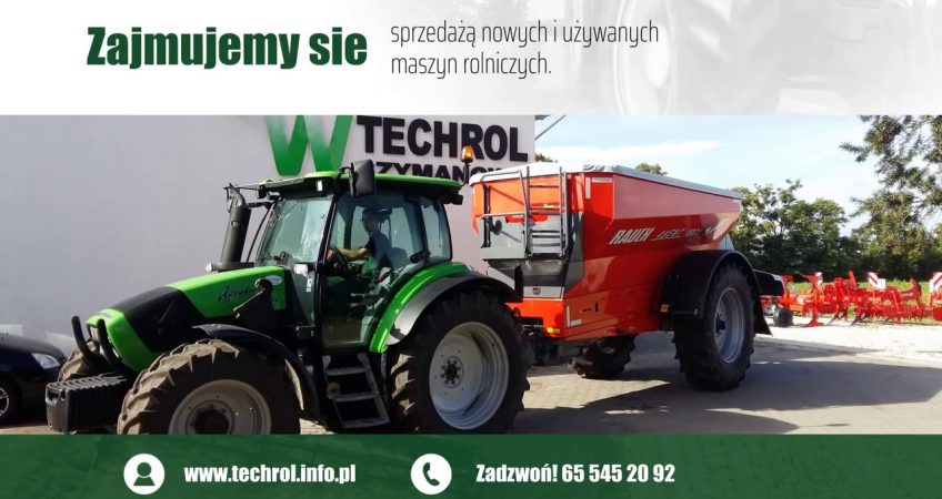 Serwis maszyn rolniczych Szymanowo Techrol
