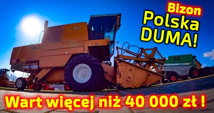 Silnik zaryczał 👉 Zadbany kombajn Bizon Z056 👉 Polska ikona rolnictwa