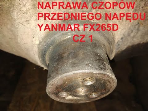 WDWW #16 Naprawa mocowania przedniego napędu Yanmar FX265D cz 1