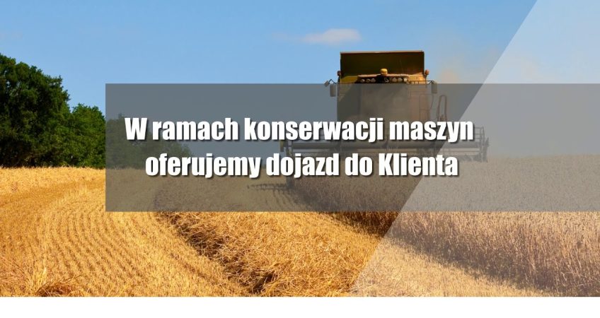 koszenie traw naprawa i konserwacja maszyn rolniczych Wiewierz Agron Tomasz Marcinkowski